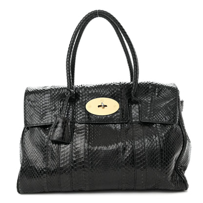 Mulberry Silky Snake Print Bayswater Black 1 of 21