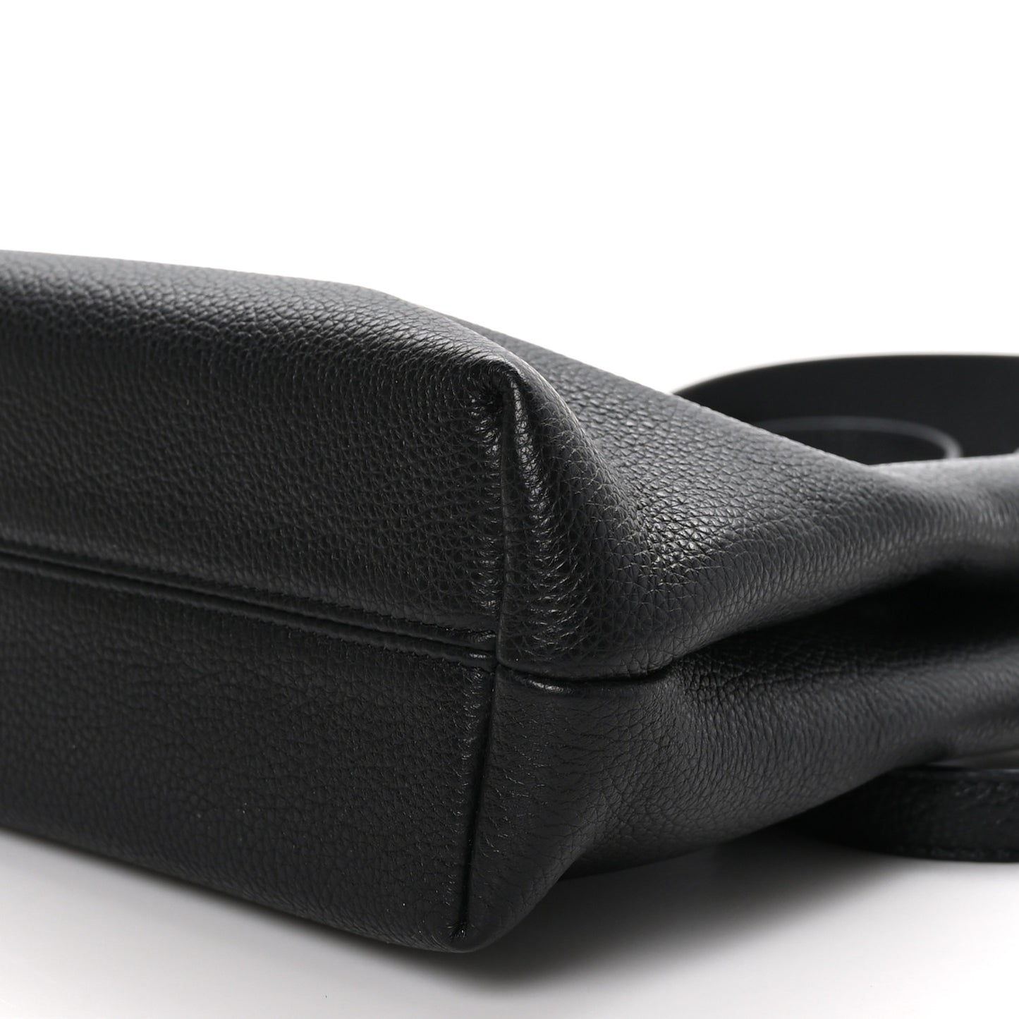Calfskin Vitello Virtus Hobo Black