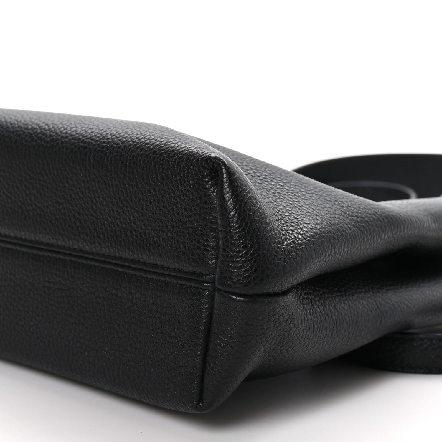 Versace Calfskin Vitello Virtus Hobo Black 9 of 9
