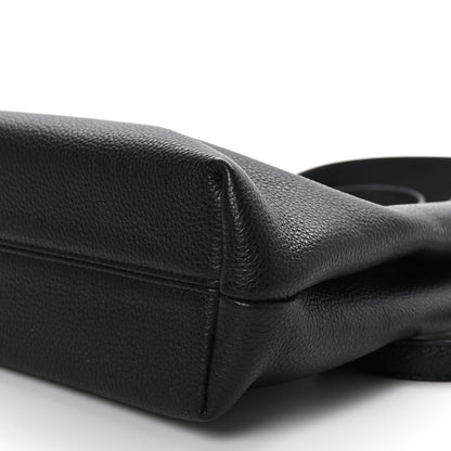 Versace Calfskin Vitello Virtus Hobo Black 9 of 9