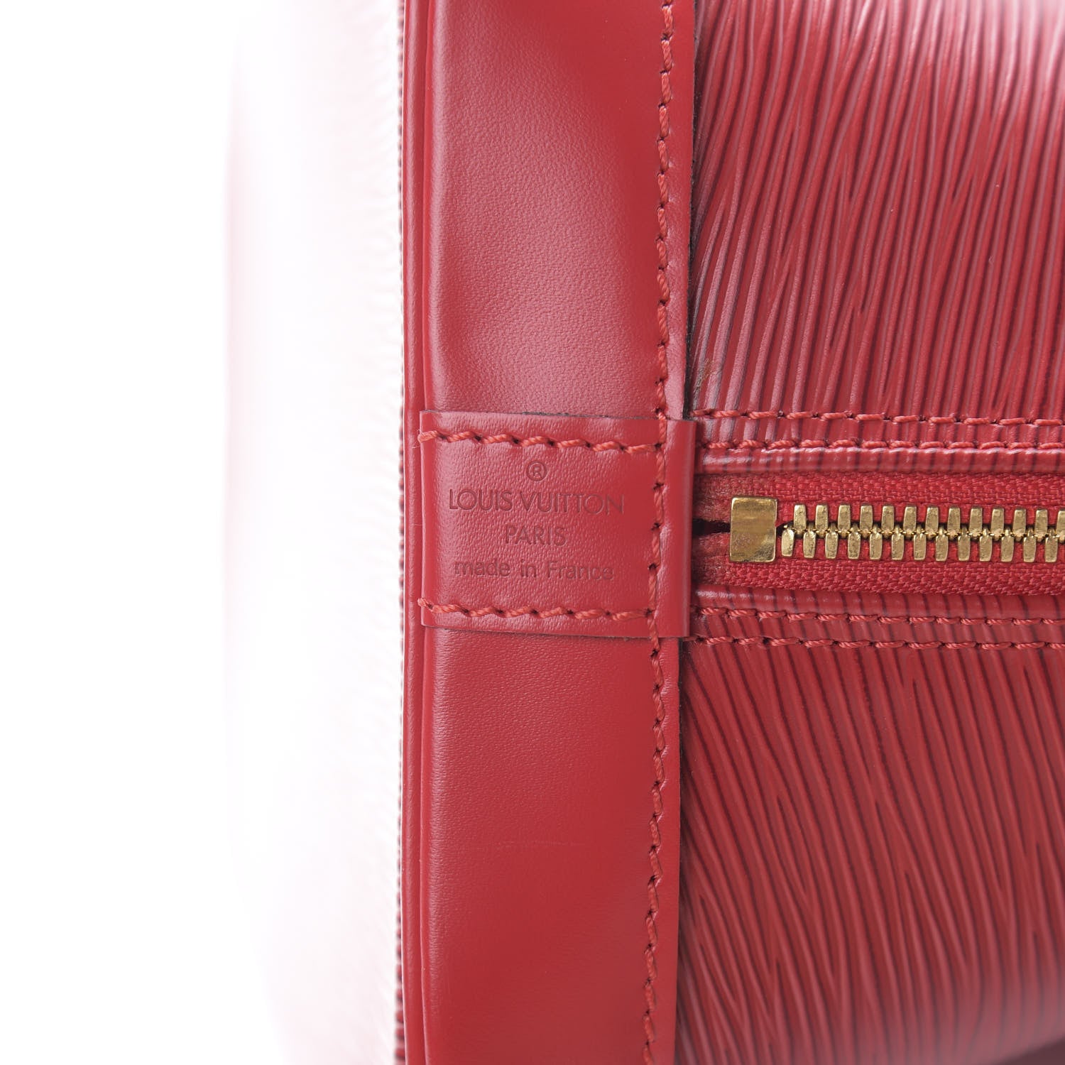 Louis Vuitton Epi Alma PM Castillan Red 6 of 11