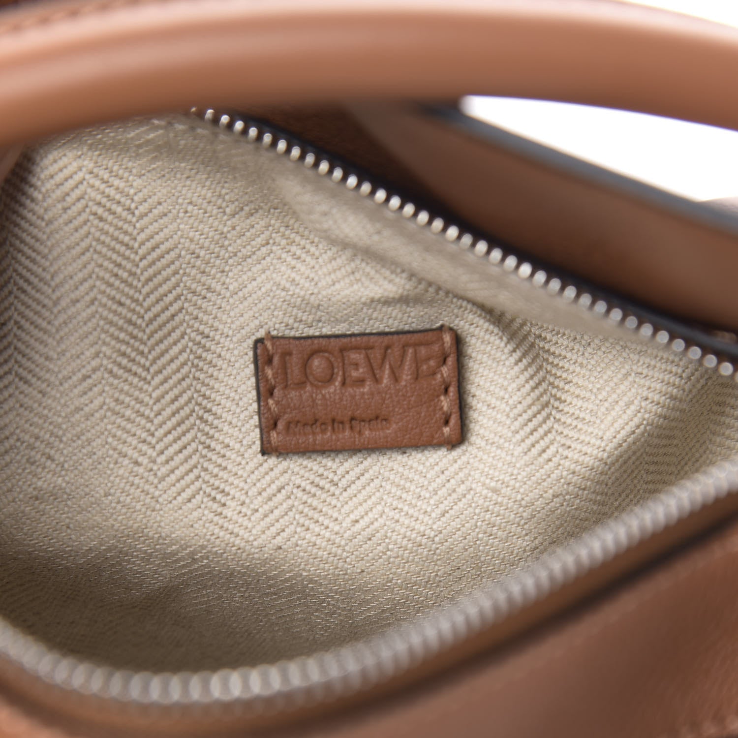 Loewe Calfskin Mini Puzzle Bag Tan 7 of 11