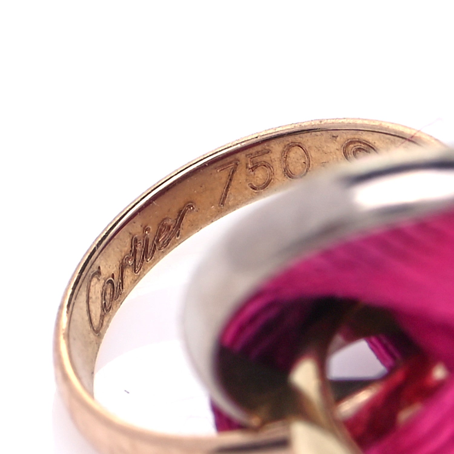Cartier 18K Pink Yellow White Gold Trinity Adjustable Cord Bracelet Pink 9 of 12