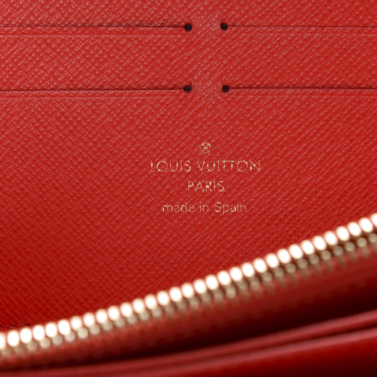 Damier Ebene 2015 Christmas Animation Zippy Wallet Poppy