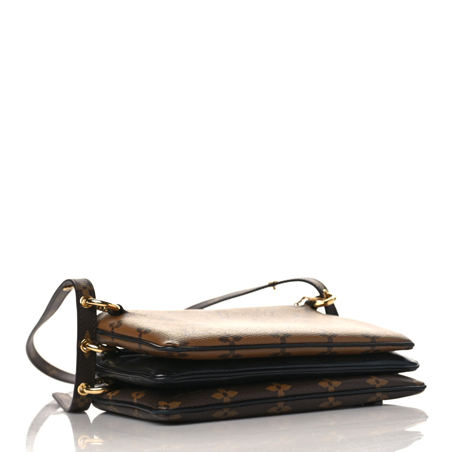 Louis Vuitton Reverse Monogram Lambskin LV3 Pouch 4 of 10