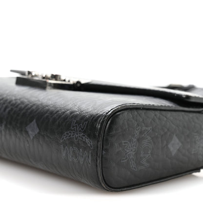 MCM Visetos Small Millie Crossbody Bag Black 10 of 10