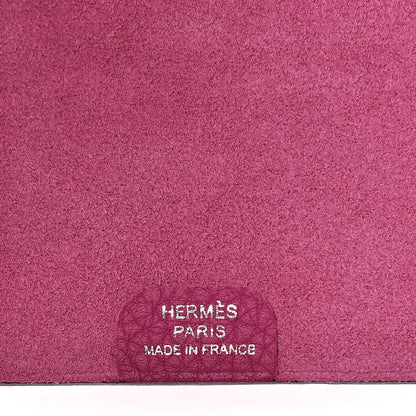Hermes Togo Ulysse PM Agenda Cover Rose Pourpre 6 of 8
