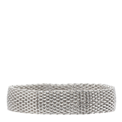 Tiffany Sterling Silver Somerset Mesh Bracelet 1 of 4