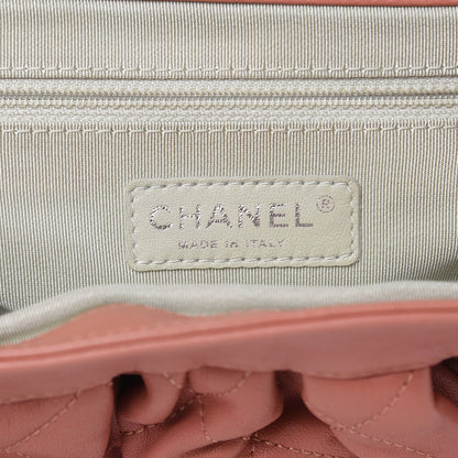 Chanel Washed Lambskin Quilted Medium Chain Around Messenger Pink 6 of 10