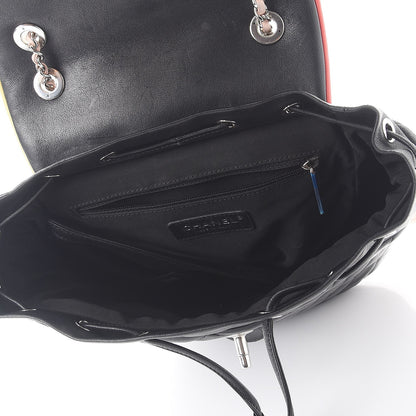 Chanel Lambskin Quilted Large Cuba Urban Spirit Backpack Black 5 of 9