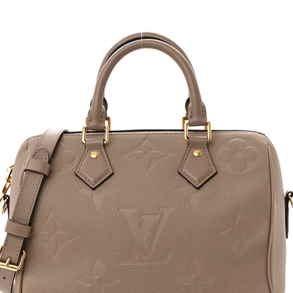Louis Vuitton Empreinte Monogram Giant Speedy Bandouliere 25 Tourterelle 7 of 9