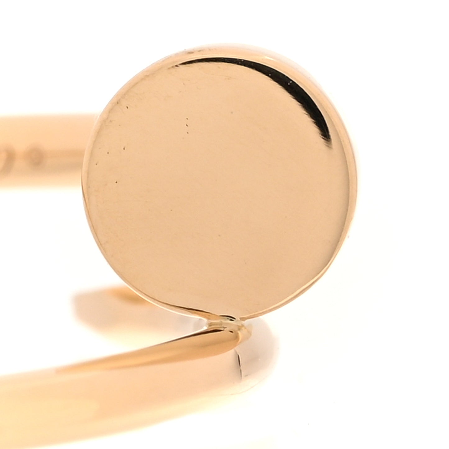 18K Yellow Gold Small Juste Un Clou Ring 62 10
