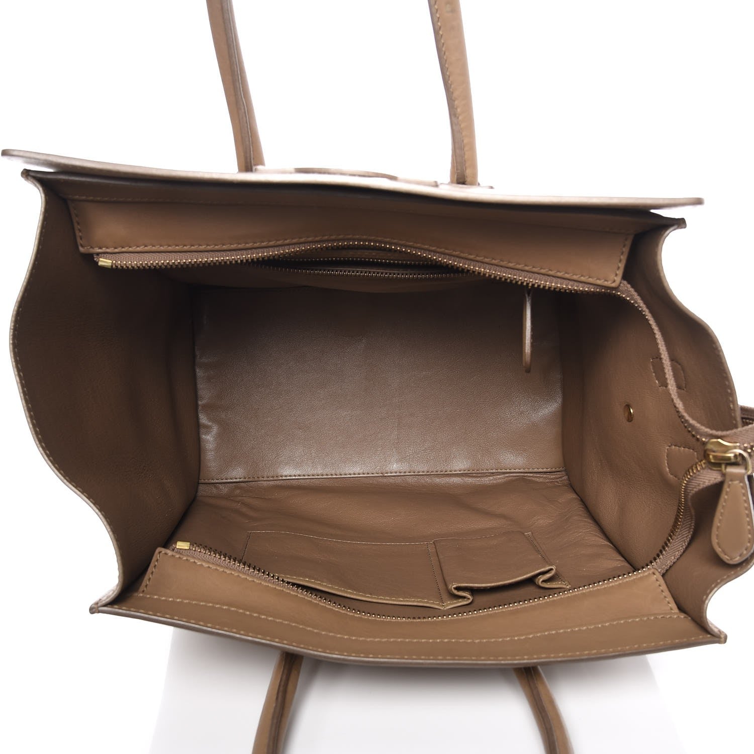 Celine Smooth Calfskin Mini Luggage Camel 5 of 16