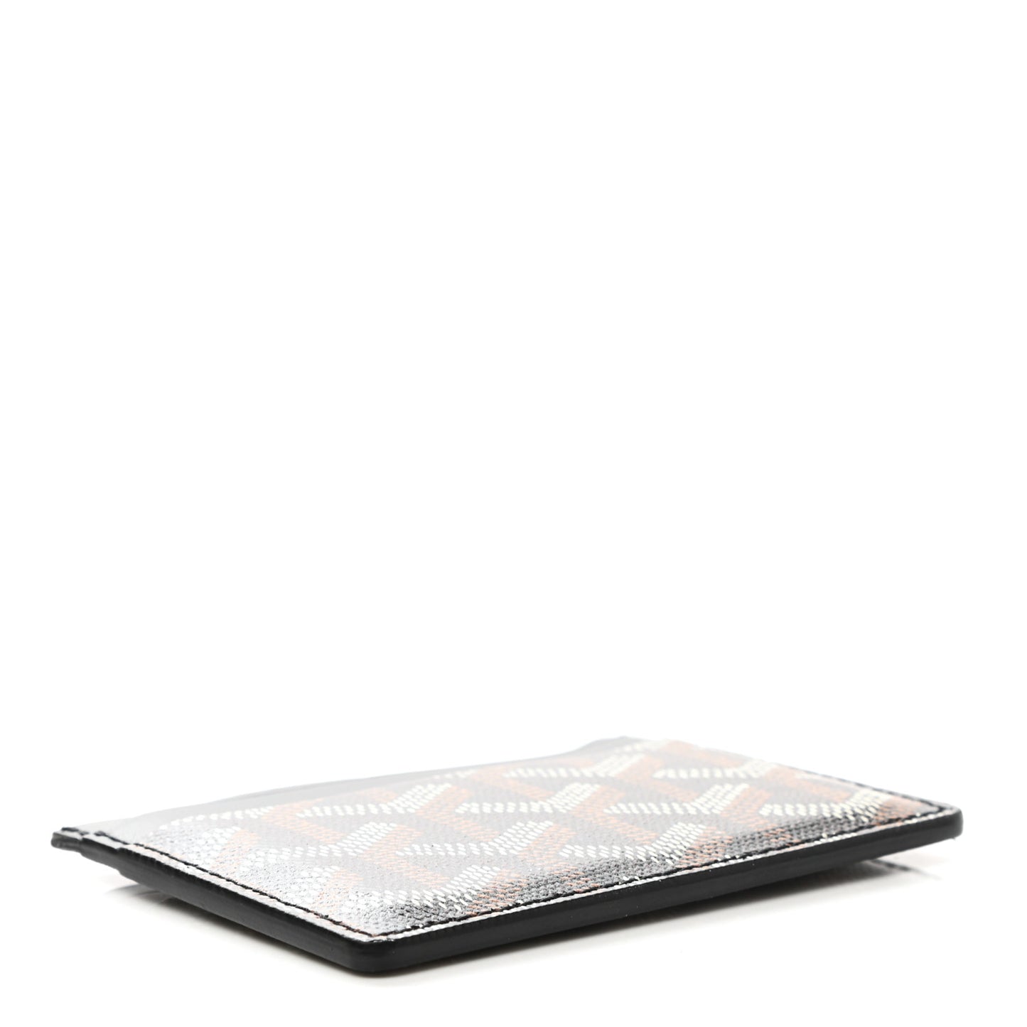 Goyardine Saint Sulpice Card Holder Black