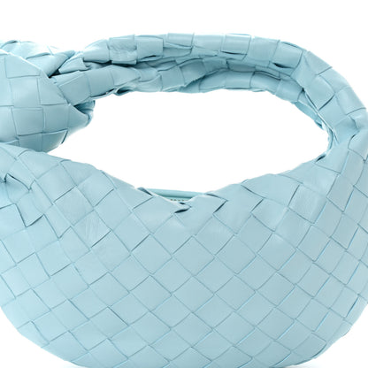 Bottega Veneta Nappa Intrecciato Mini Jodie Teal Washed 7 of 9