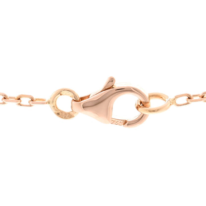 Cartier 18K Pink Gold Diamond Caresse D'Orchidees Par Cartier Pendant Necklace 4 of 6