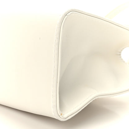 Telfar Vegan Leather Small Shopping Bag White 8 of 8