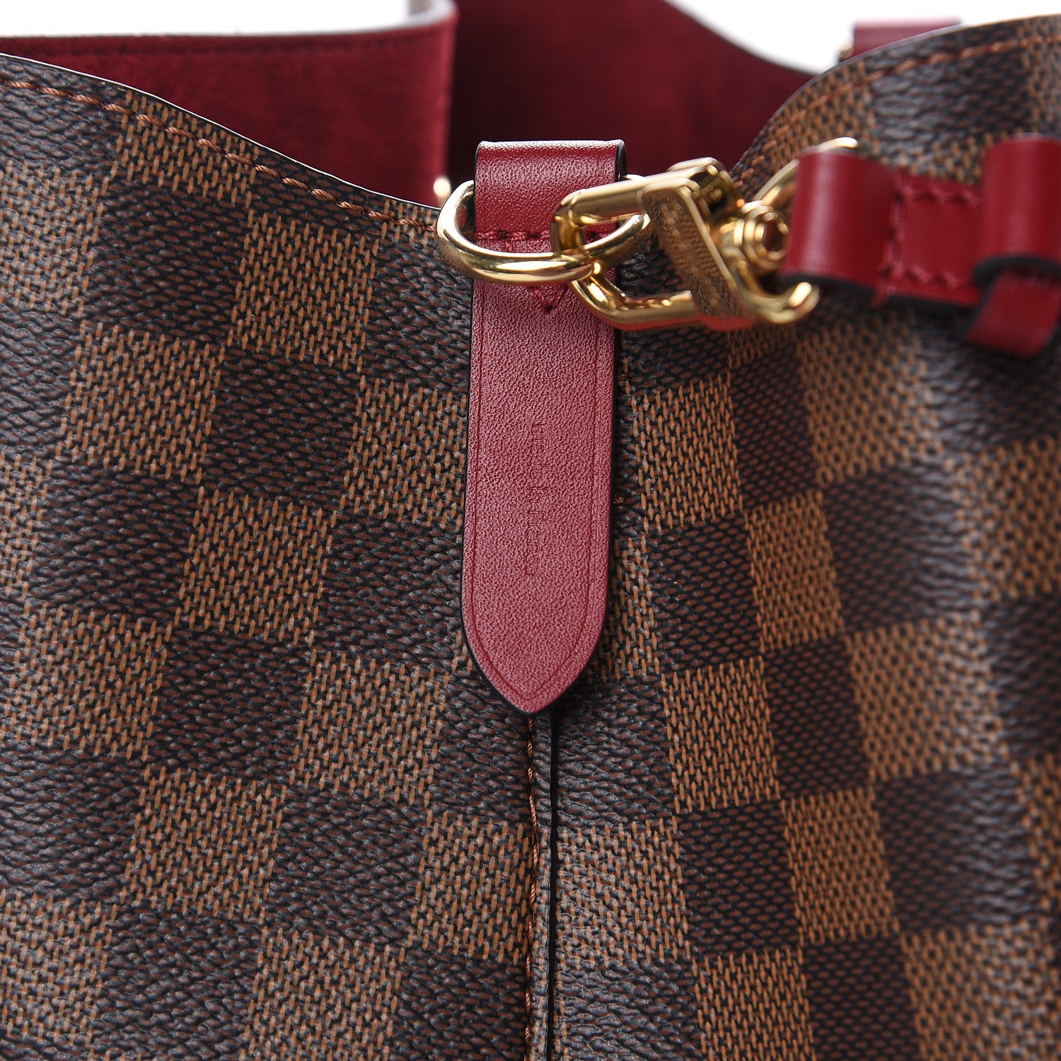Louis Vuitton Damier Ebene Neonoe MM Cherry Berry 8 of 9