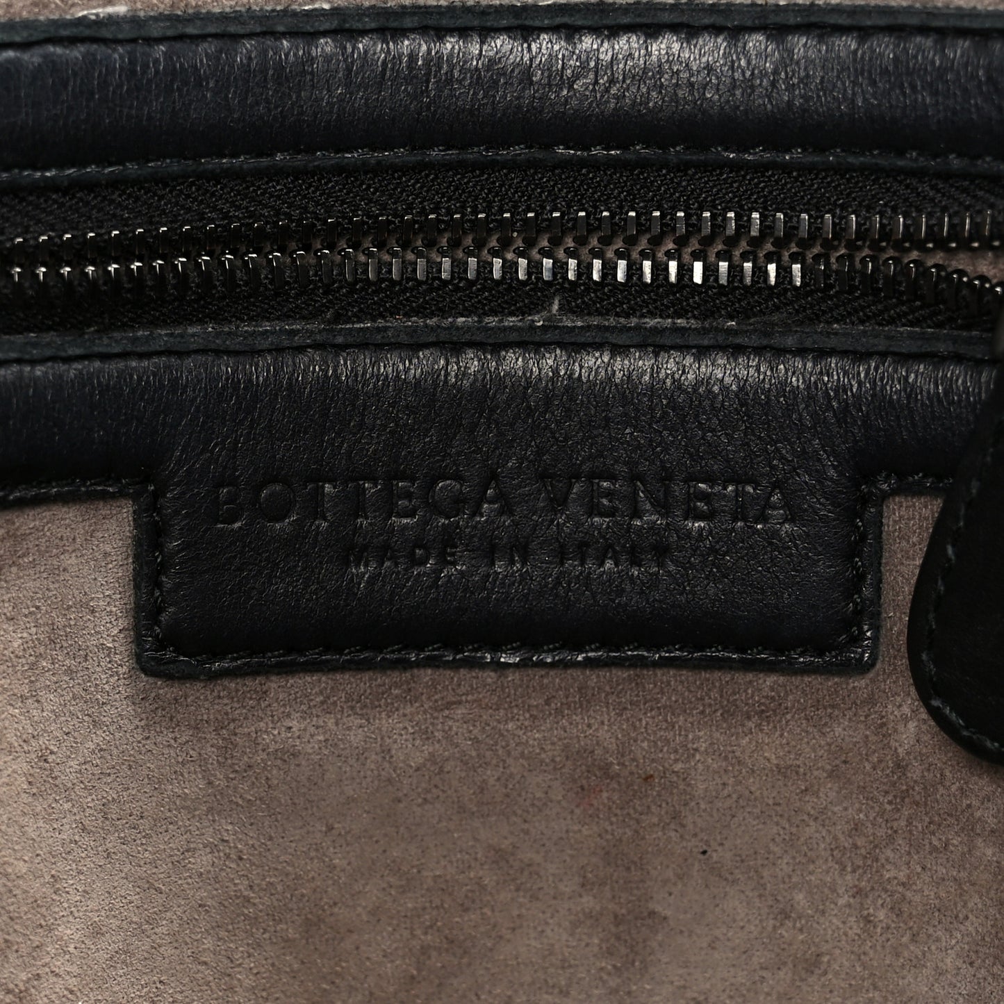 Nappa Intrecciato Nodini Bag Black