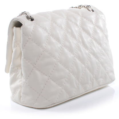 Chanel Calfskin Love Me Tender Flap Dark White 3 of 9