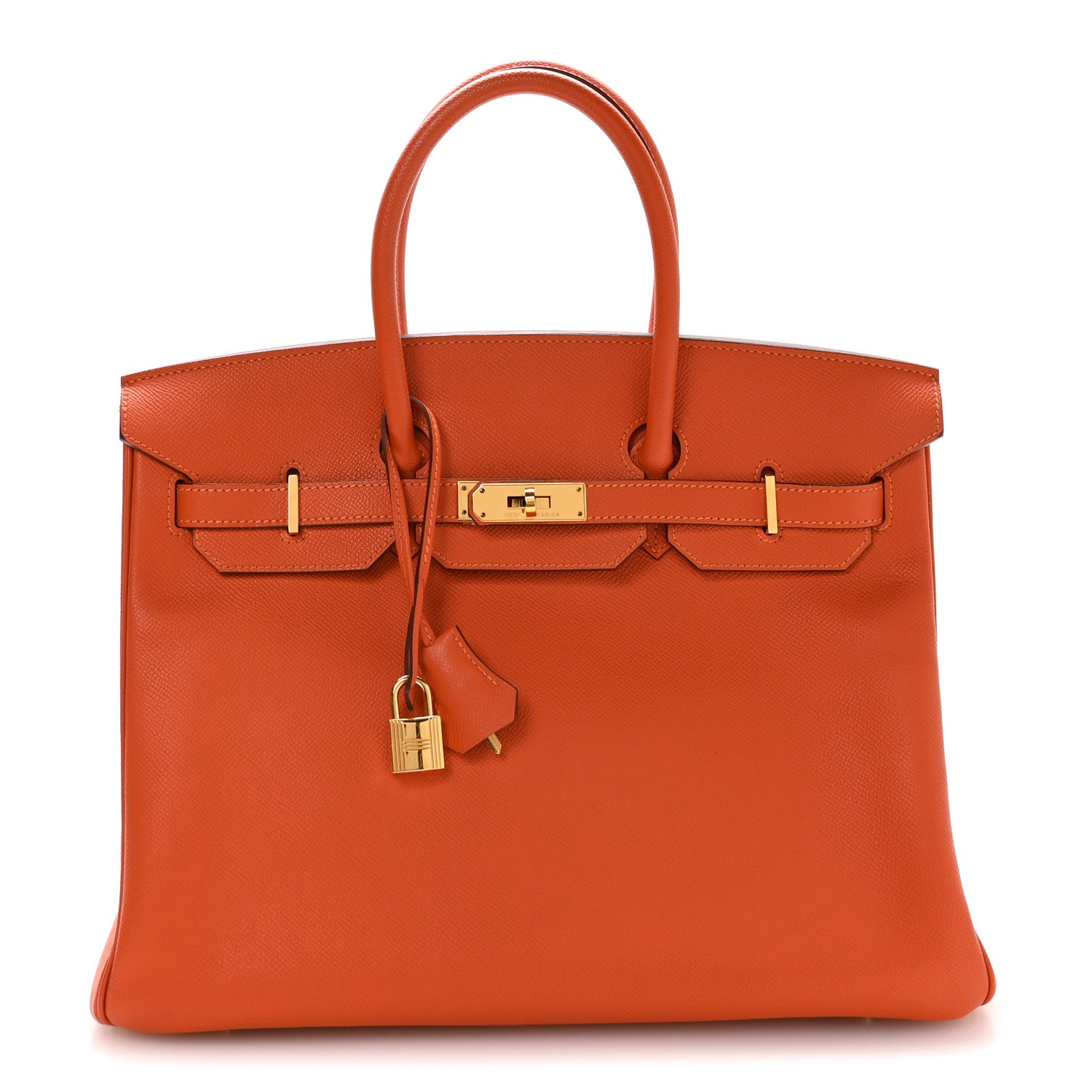 Hermes Epsom Birkin 35 Orange 1 of 9