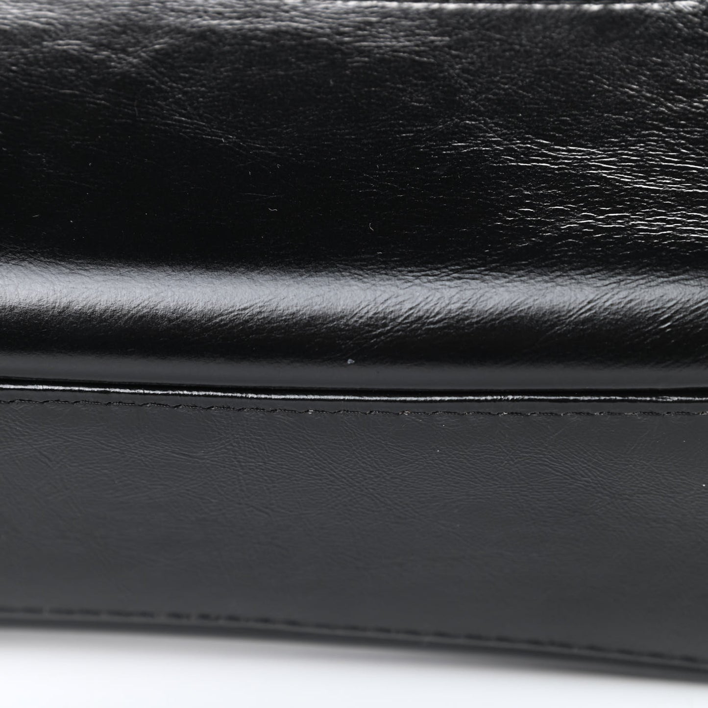 Aged Calfskin Quilted Medium Gabrielle Hobo Black