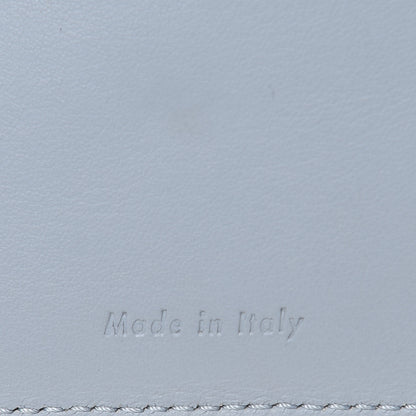 Celine Grained Calfskin Large Multifunction Strap Wallet Pebble Mineral 7 of 14