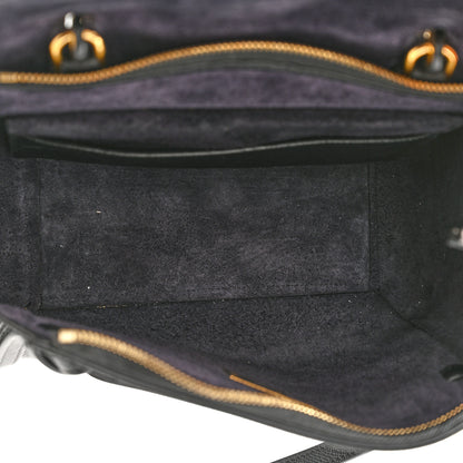 Celine Grained Calfskin Mini Belt Bag Black 5 of 10