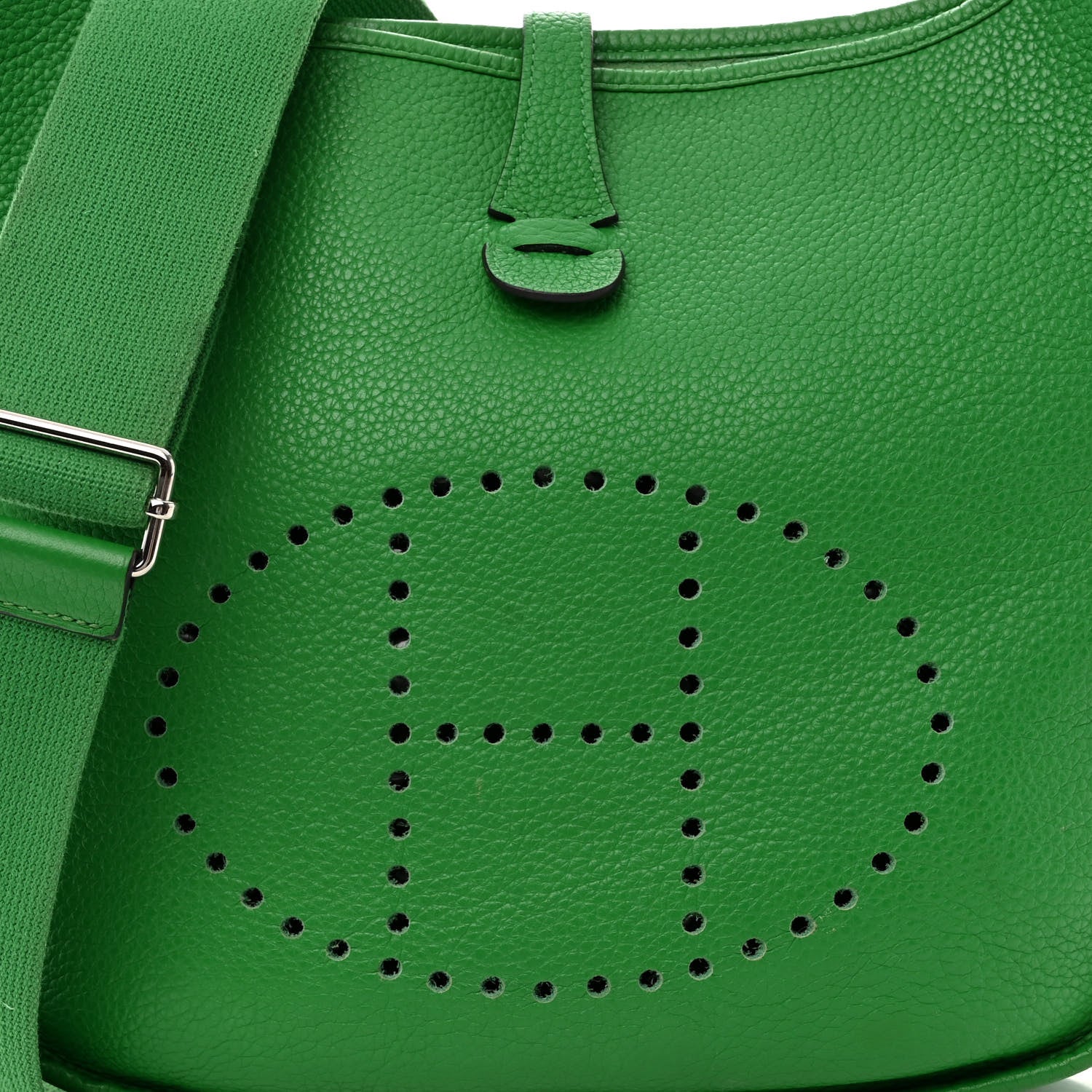 Hermes Taurillon Clemence Evelyne III PM Bambou 8 of 11