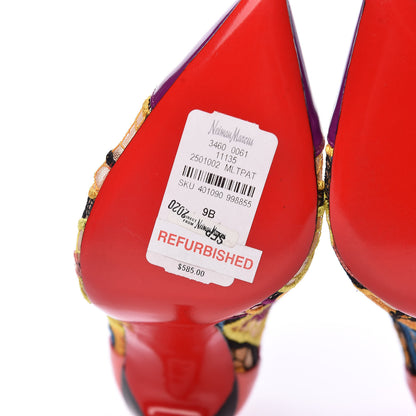 Christian Louboutin Patent Lace Gipsybootie 100 Ankle Boots 39.5 Multicolor 8 of 12