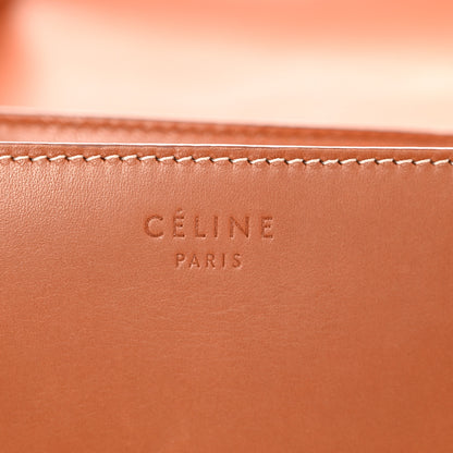 Celine Natural Calfskin Medium Classic Box Flap Bag Tan 7 of 13
