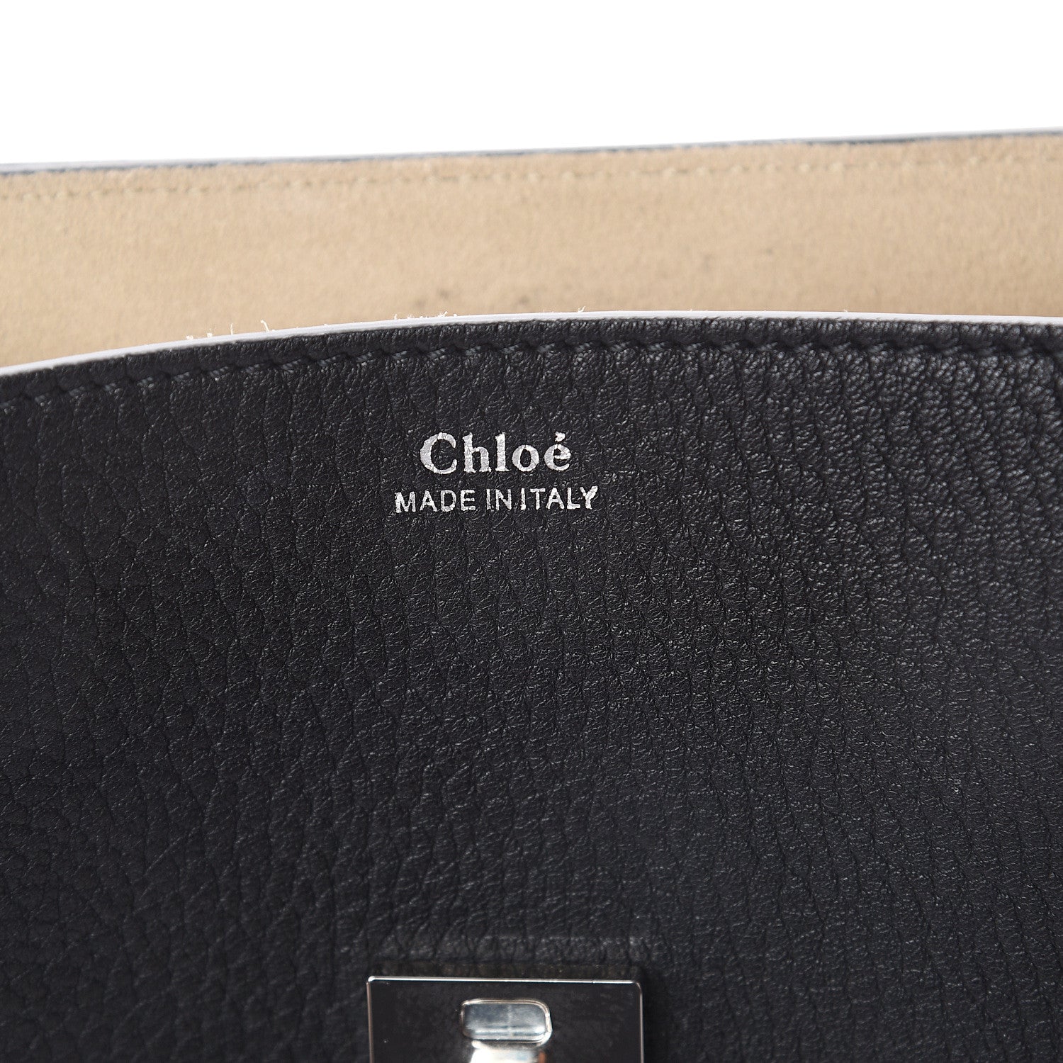 Chloe Grained Lambskin Drew Shoulder Bag Black 5 of 7