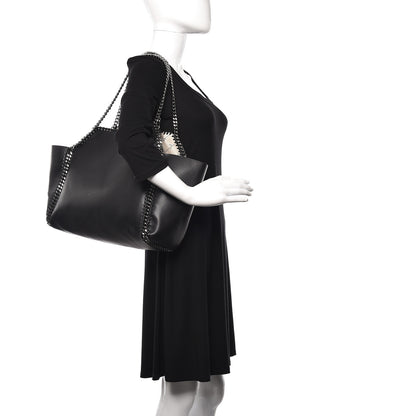Stella McCartney Canvas Logo Falabella Reversible Tote Sand 3 of 19