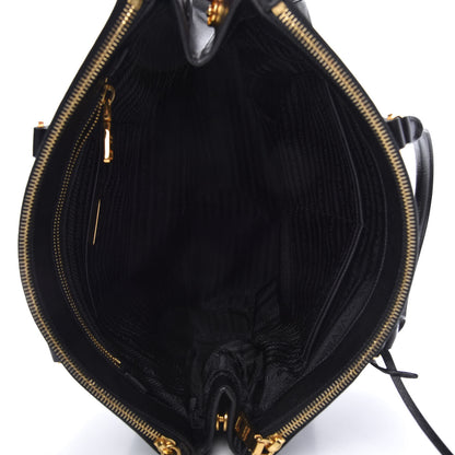 Prada Saffiano Lux Extra Large Galleria Double Zip Tote Black 5 of 10