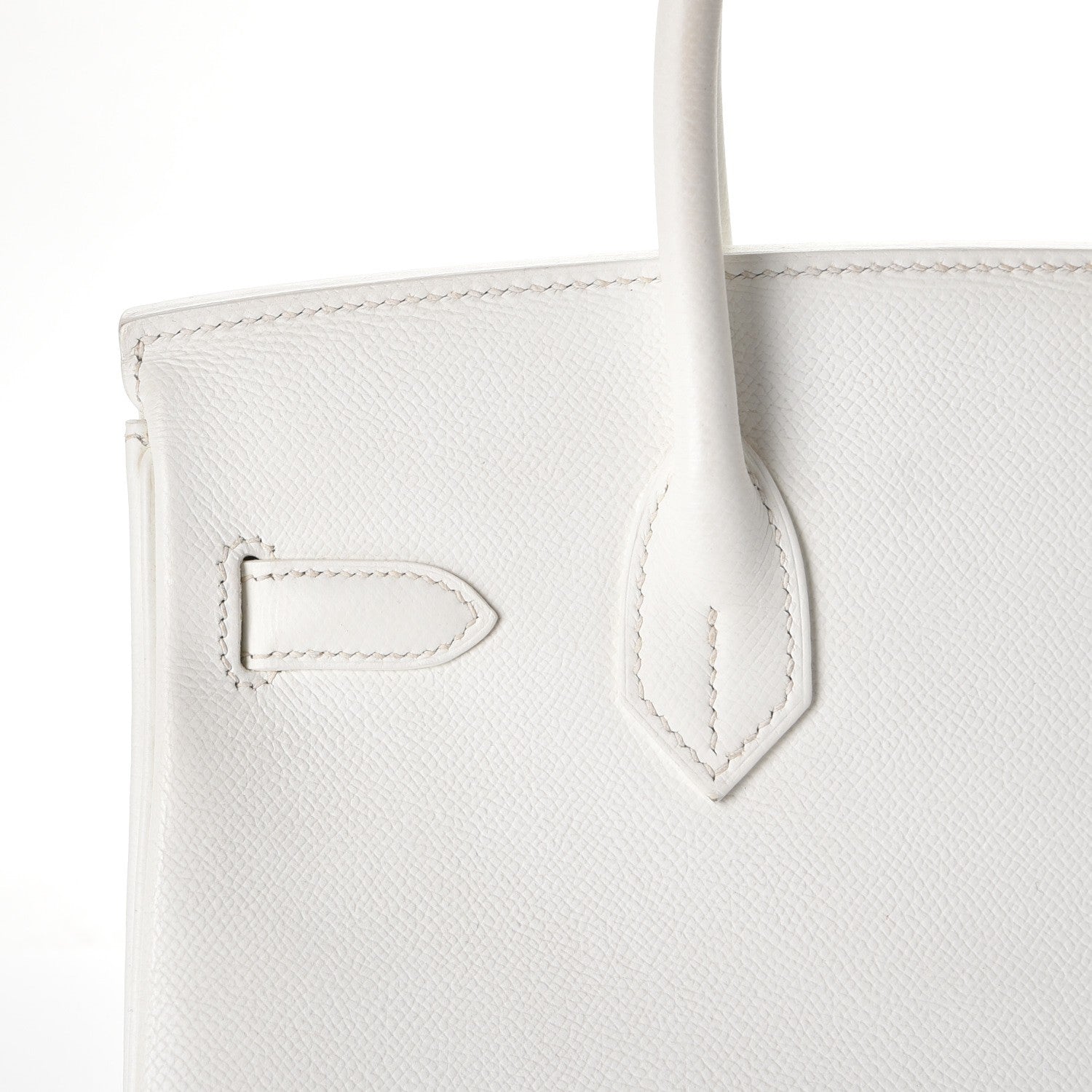 Hermes Epsom Birkin 30 White 11 of 36