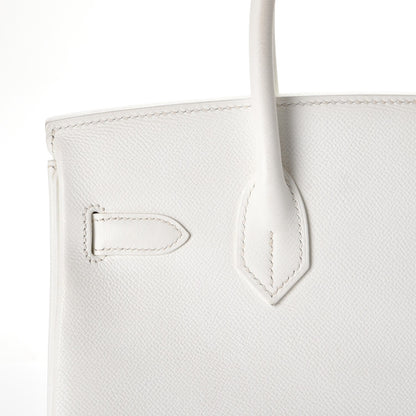 Hermes Epsom Birkin 30 White 11 of 36