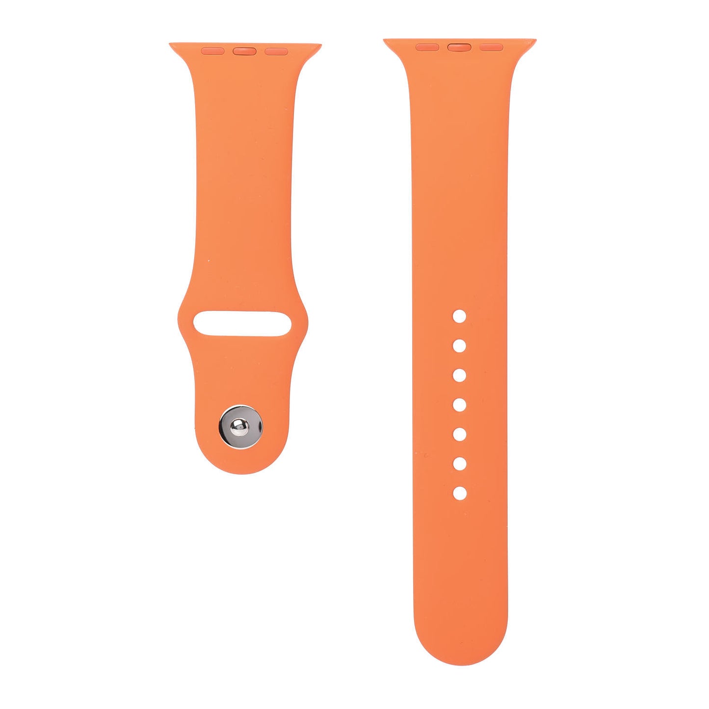 Silicone 44mm Apple Sports Watch Single Tour Band Orange