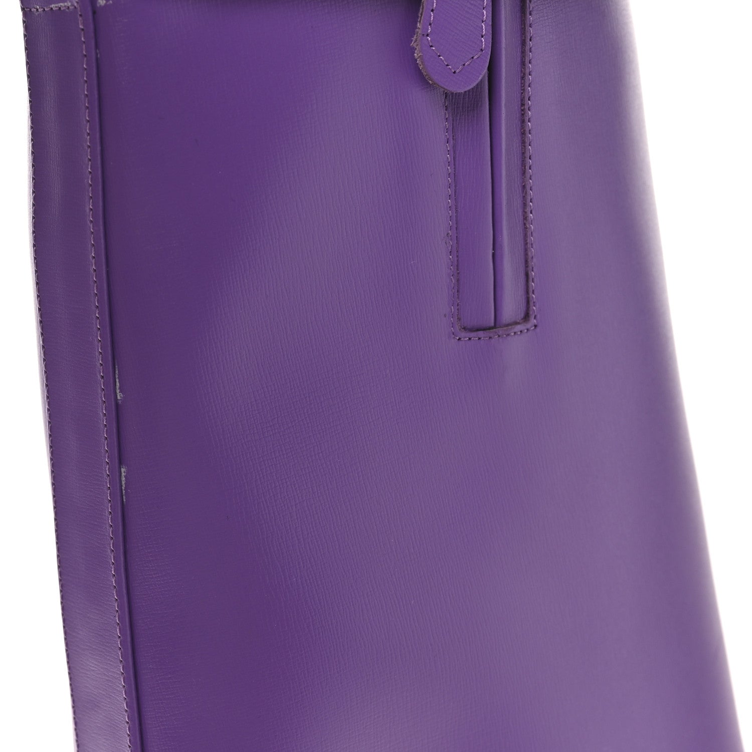 Givenchy Calfskin Shark Lock Ankle Boots 35 Ultraviolet 9 of 10