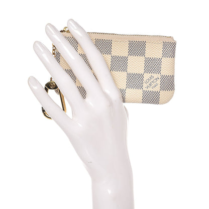 Louis Vuitton Damier Azur Key Pouch 2 of 7