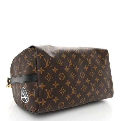Louis Vuitton Monogram My World Tour Speedy Bandouliere 30 Black 4 of 9