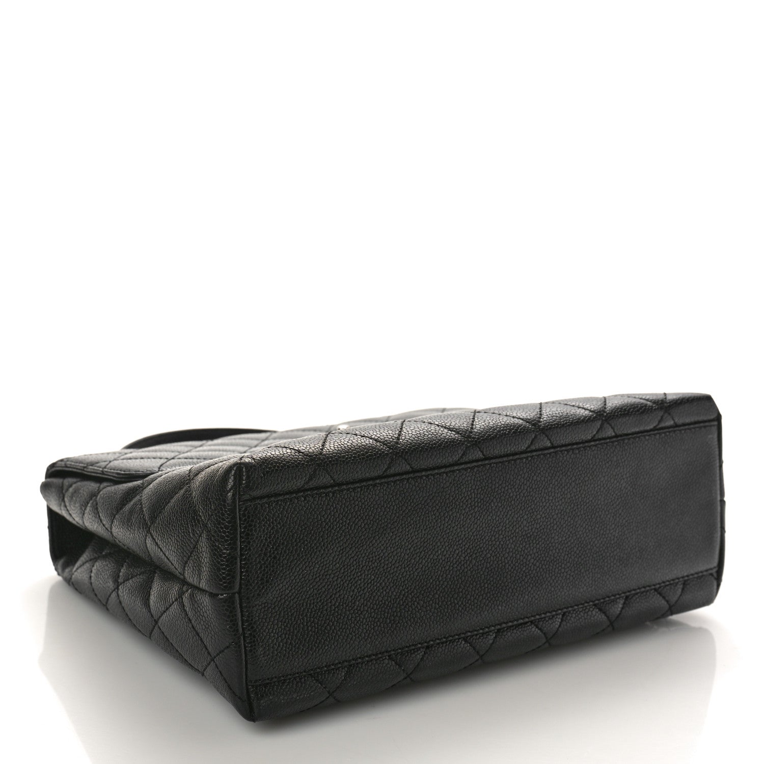 Chanel Caviar Quilted Jumbo Kelly Flap Black 4 of 10