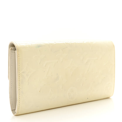 Louis Vuitton Vernis Sarah Wallet Perle 3 of 8