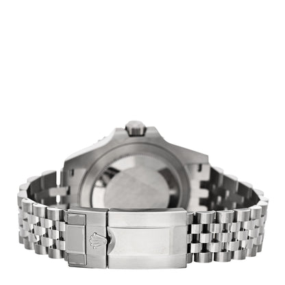 Rolex Stainless Steel 40mm Oyster Perpetual Date GMT Master II Bruce Wayne Watch Black 126710GRNR 3 of 5