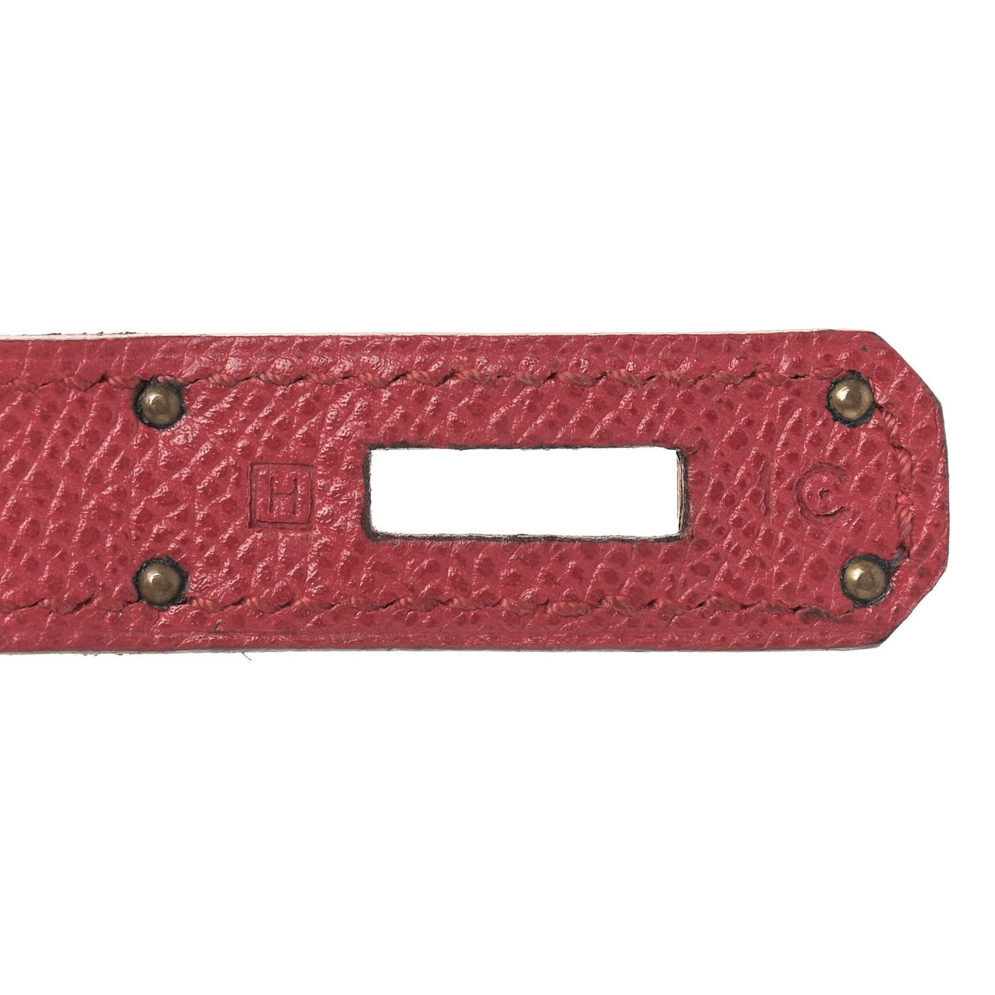 Epsom Birkin 35 Rouge Vif