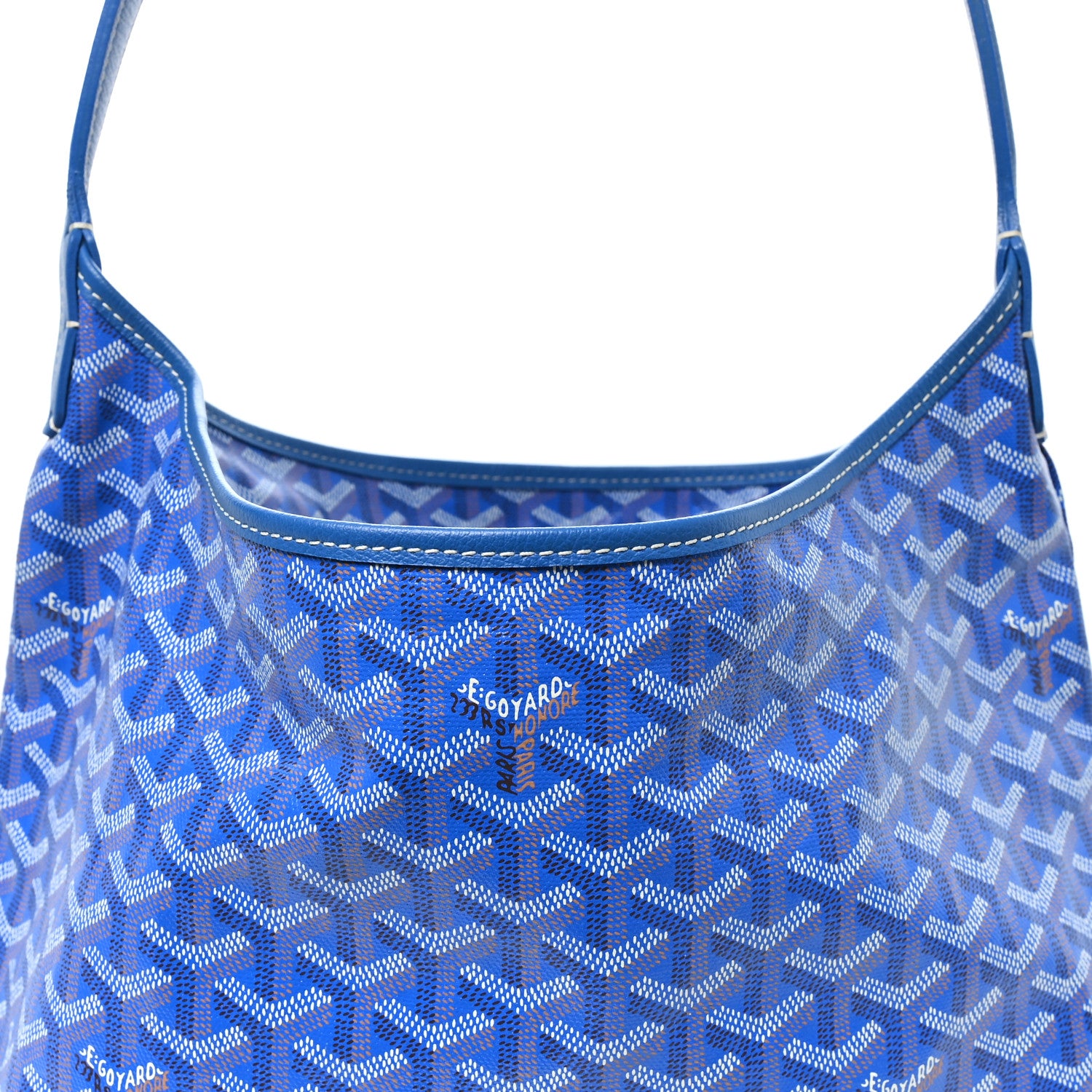 Goyard Goyardine Boheme Hobo Blue 9 of 12