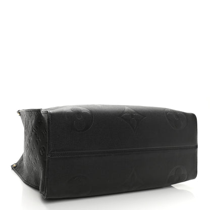 Louis Vuitton Empreinte Monogram Giant Onthego GM Black 4 of 12