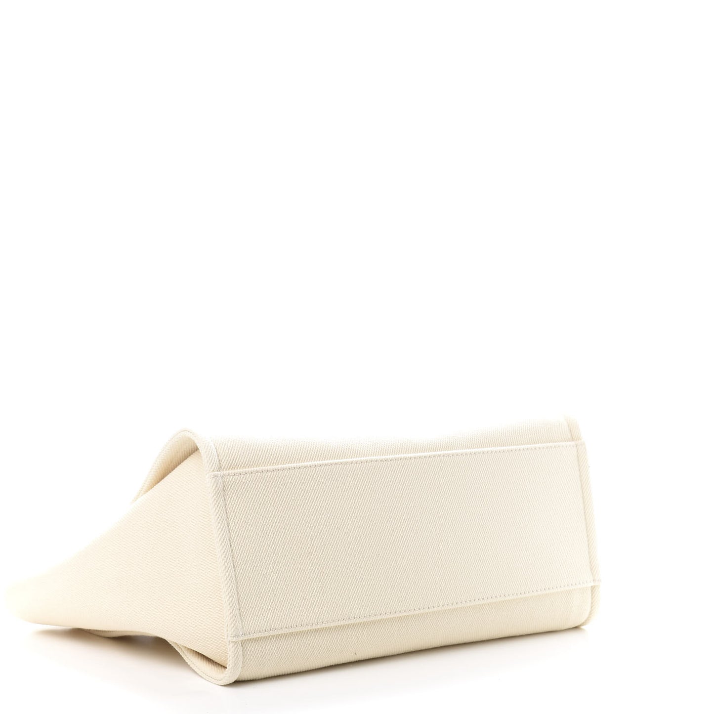 Canvas Pearl Medium Deauville Tote Ecru Beige