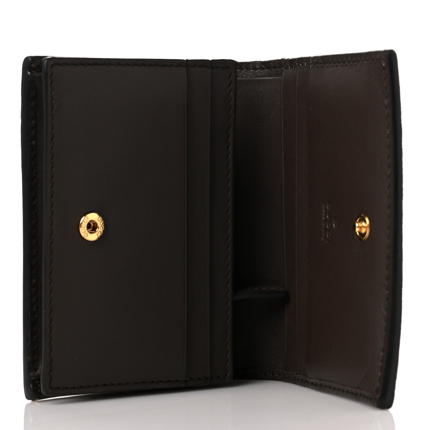 Gucci GG Supreme Monogram Card Case Beige 5 of 9