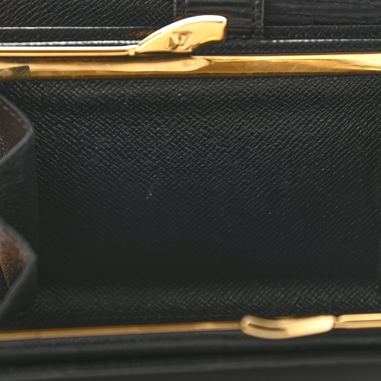 Louis Vuitton Epi French Purse Wallet Black 8 of 11