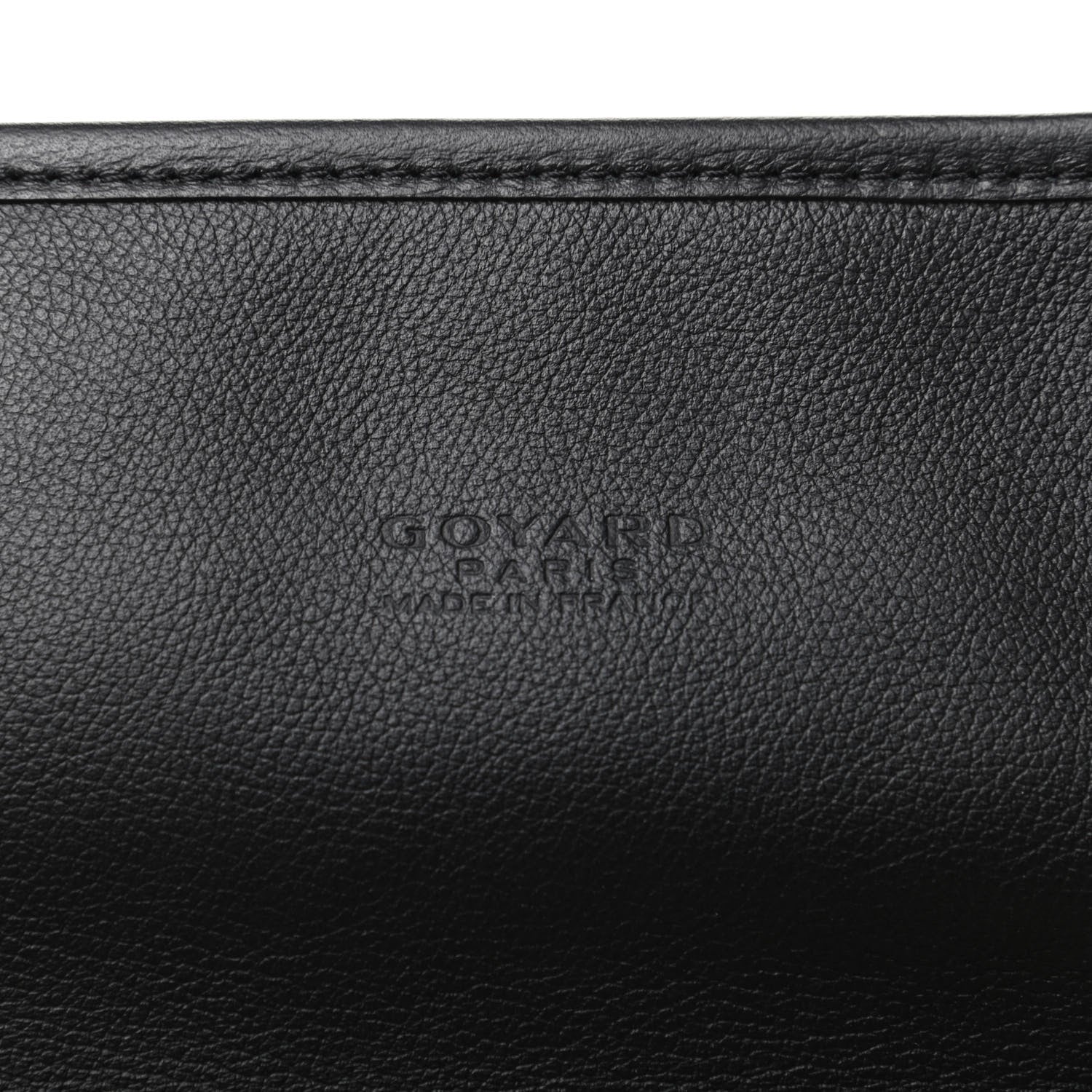 Goyard Goyardine Saint Leger Soft Briefcase Backpack Black 6 of 8